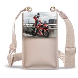 Minibag mit Gurtband Weiss