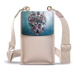 Minibag mit Gurtband Weiss