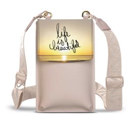 Minibag mit Gurtband Weiss