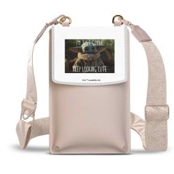 Minibag mit Gurtband Weiss