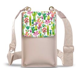 Minibag mit Gurtband Weiss