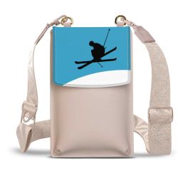 Minibag mit Gurtband Weiss
