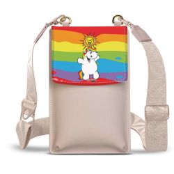 Minibag mit Gurtband Weiss