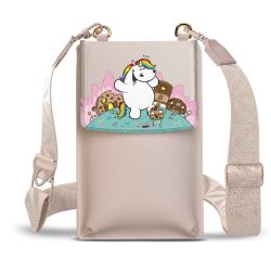 Minibag mit Gurtband Weiss