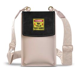 Minibag mit Gurtband Weiss