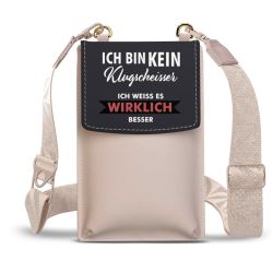 Minibag mit Gurtband Weiss