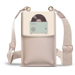 Minibag mit Gurtband Weiss