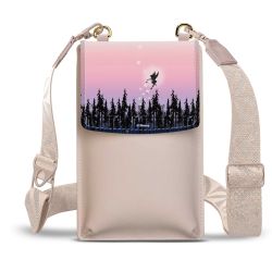 Minibag mit Gurtband Weiss