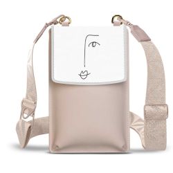 Minibag mit Gurtband Weiss