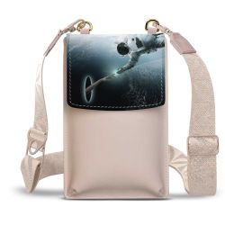 Minibag mit Gurtband Weiss