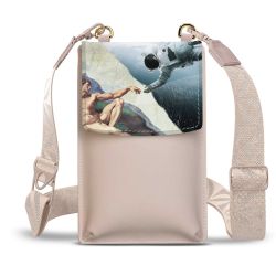 Minibag mit Gurtband Weiss
