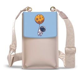 Minibag mit Gurtband Weiss
