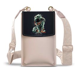 Minibag mit Gurtband Weiss