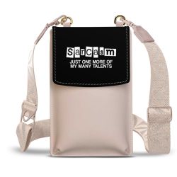 Minibag mit Gurtband Weiss