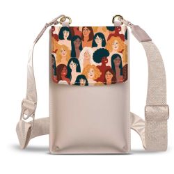 Minibag mit Gurtband Weiss