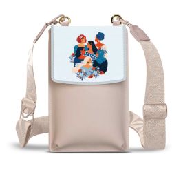 Minibag mit Gurtband Weiss