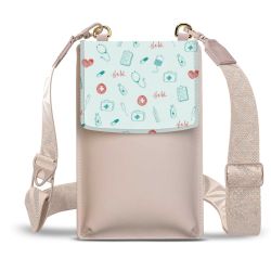 Minibag mit Gurtband Weiss