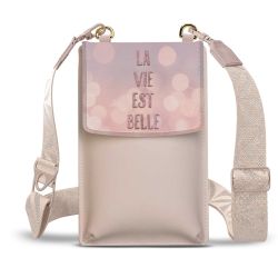 Minibag mit Gurtband Weiss