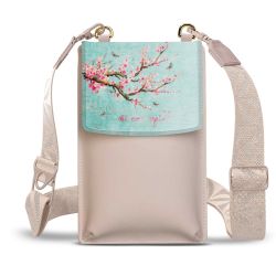 Minibag mit Gurtband Weiss