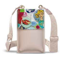 Minibag mit Gurtband Weiss