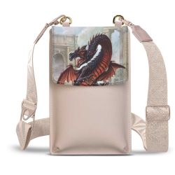 Minibag mit Gurtband Weiss