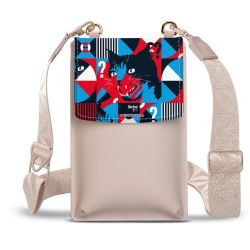 Minibag mit Gurtband Weiss