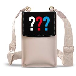 Minibag mit Gurtband Weiss
