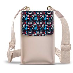 Minibag mit Gurtband Weiss