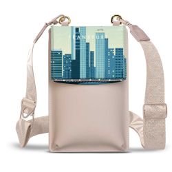 Minibag mit Gurtband Weiss