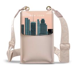 Minibag mit Gurtband Weiss