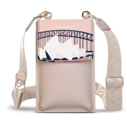 Minibag mit Gurtband Weiss