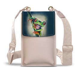 Minibag mit Gurtband Weiss