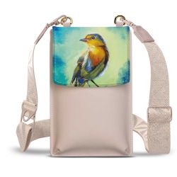 Minibag mit Gurtband Weiss