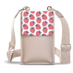 Minibag mit Gurtband Weiss