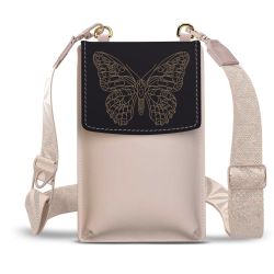 Minibag mit Gurtband Weiss