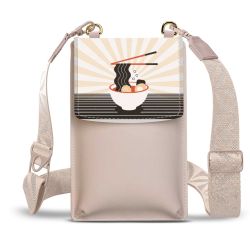 Minibag mit Gurtband Weiss