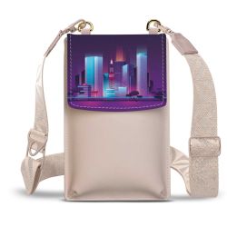 Minibag mit Gurtband Weiss