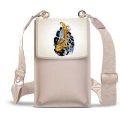 Minibag mit Gurtband Weiss