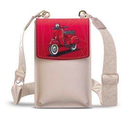 Minibag mit Gurtband Weiss