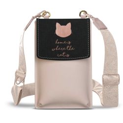Minibag mit Gurtband Weiss