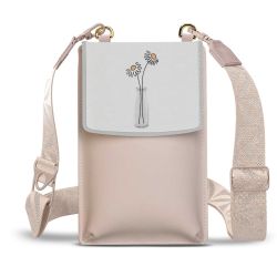 Minibag mit Gurtband Weiss