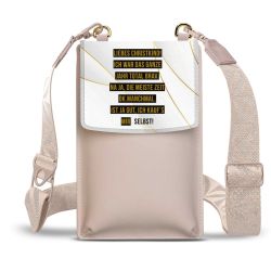 Minibag mit Gurtband Weiss