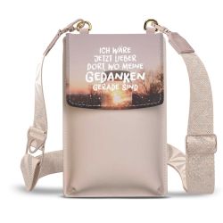 Minibag mit Gurtband Weiss