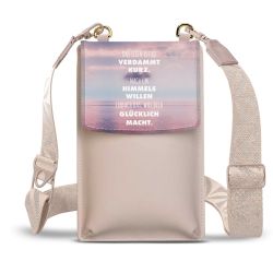 Minibag mit Gurtband Weiss
