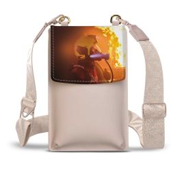 Minibag mit Gurtband Weiss