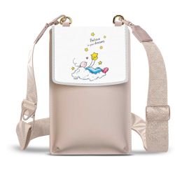 Minibag mit Gurtband Weiss