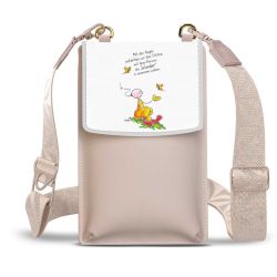 Minibag mit Gurtband Weiss