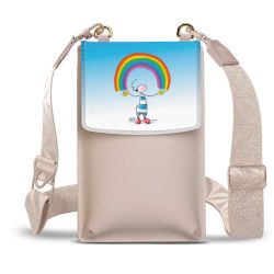 Minibag mit Gurtband Weiss