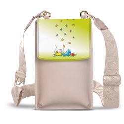 Minibag mit Gurtband Weiss
