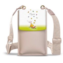 Minibag mit Gurtband Weiss